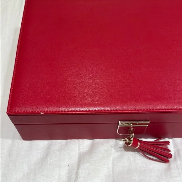 Red Jewelry Organizer Box